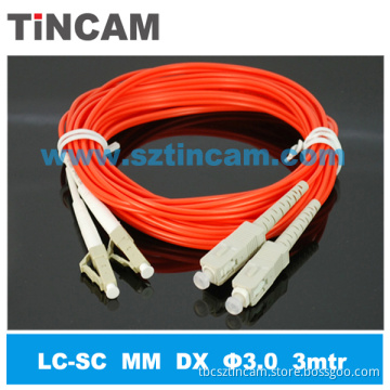 Multimode Duplex LC Fiber Optic Patch Cord-LC-Sc
